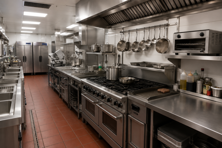 commercial kitchen