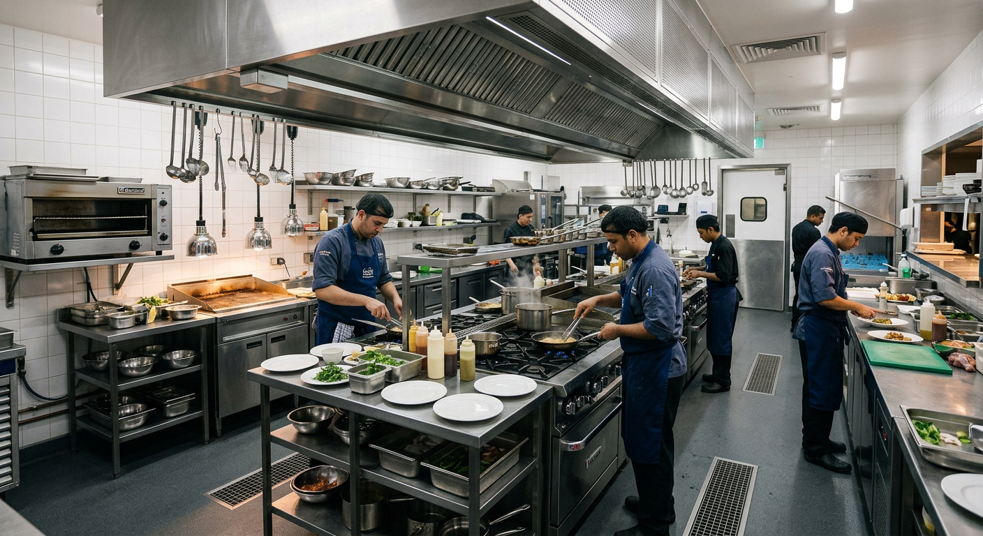 How the Right Commercial Kitchen Setup Improves Restaurant Efficiency