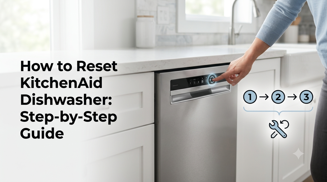 How to Reset KitchenAid Dishwasher