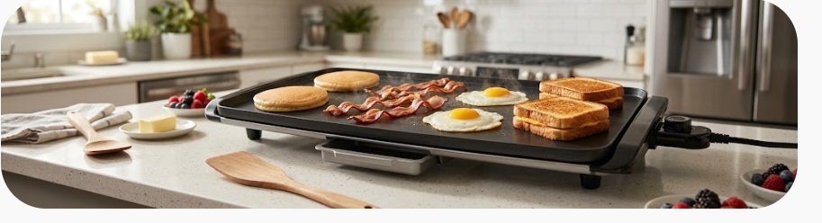 Best Electric Griddle: Top Features to Look For